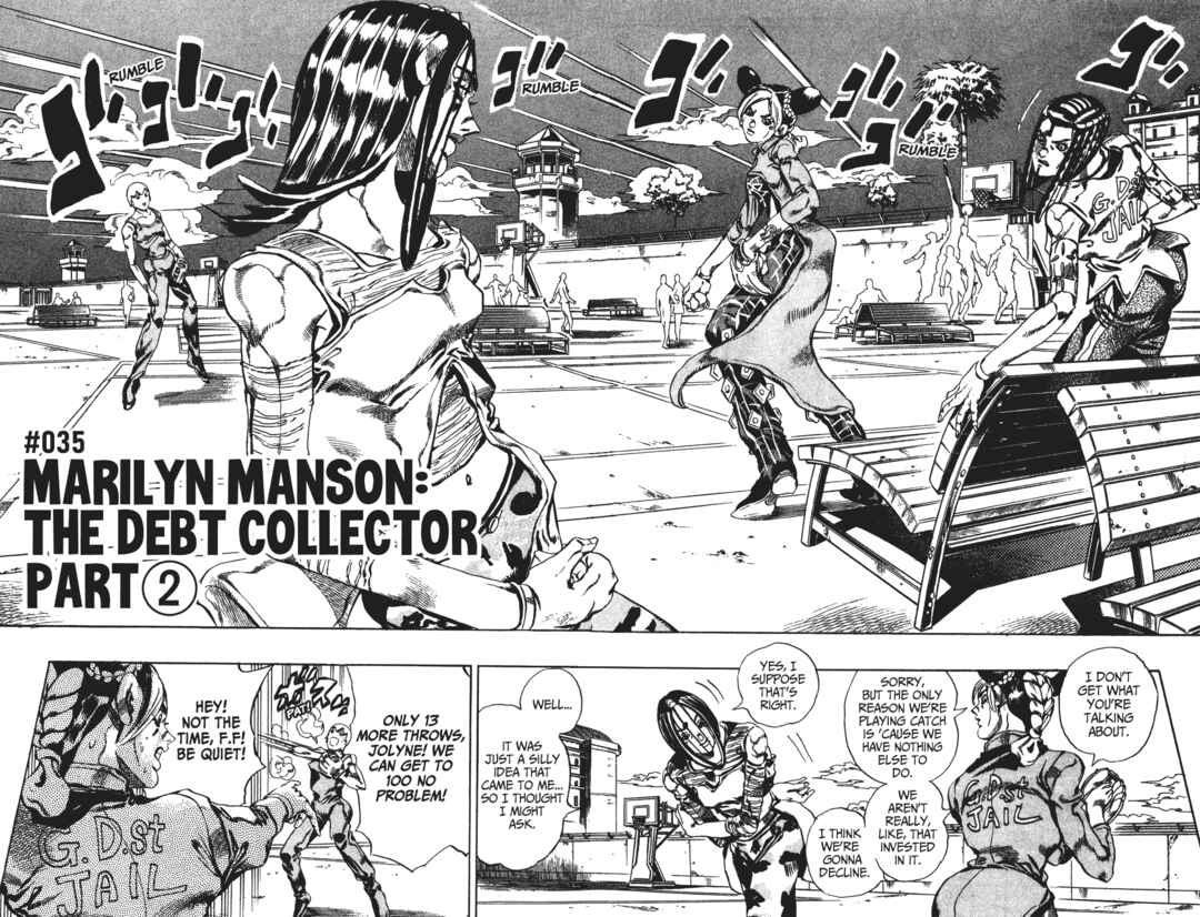 JoJo no Kimyou na Bouken: Part 6 - Stone Ocean Chapter 35 - Page 2