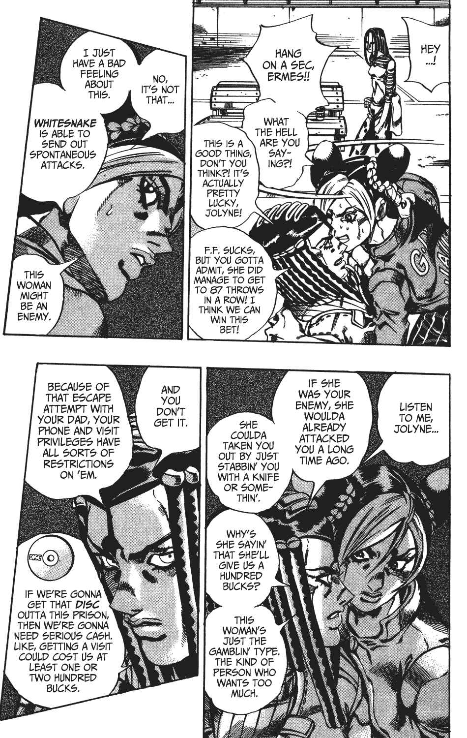 JoJo no Kimyou na Bouken: Part 6 - Stone Ocean Chapter 35 - Page 4
