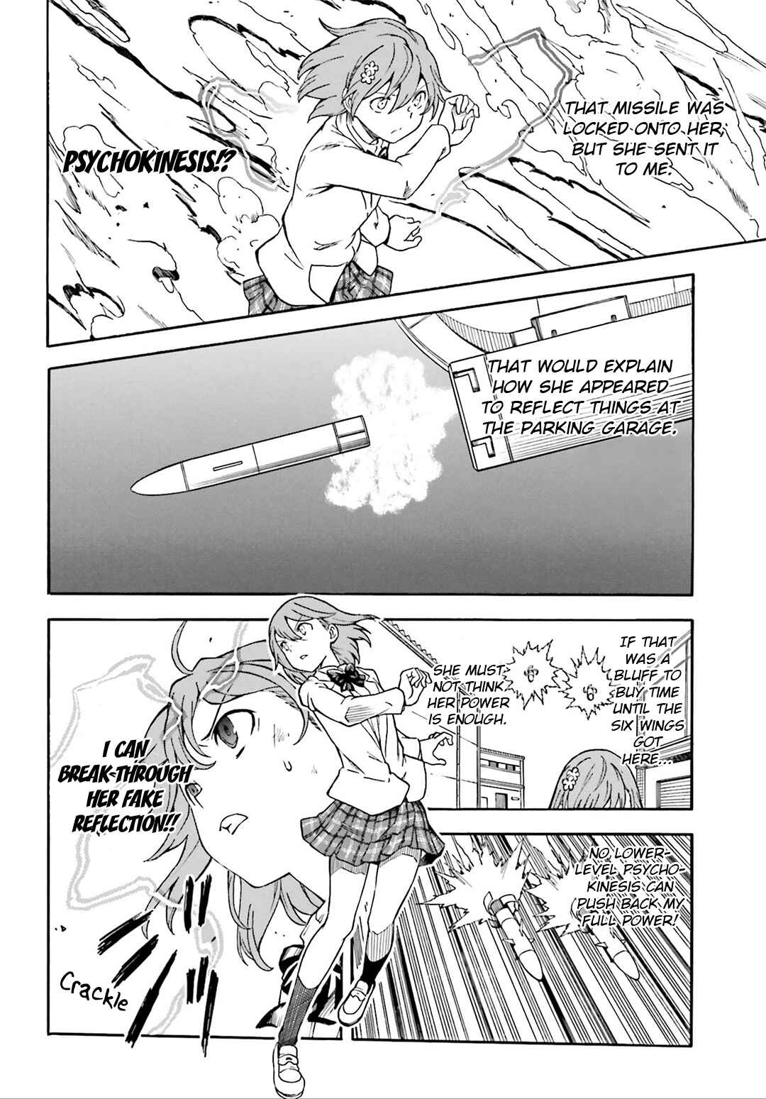 Toaru Majutsu no Index Gaiden: Toaru Kagaku no Railgun Chapter 110 - Page 15