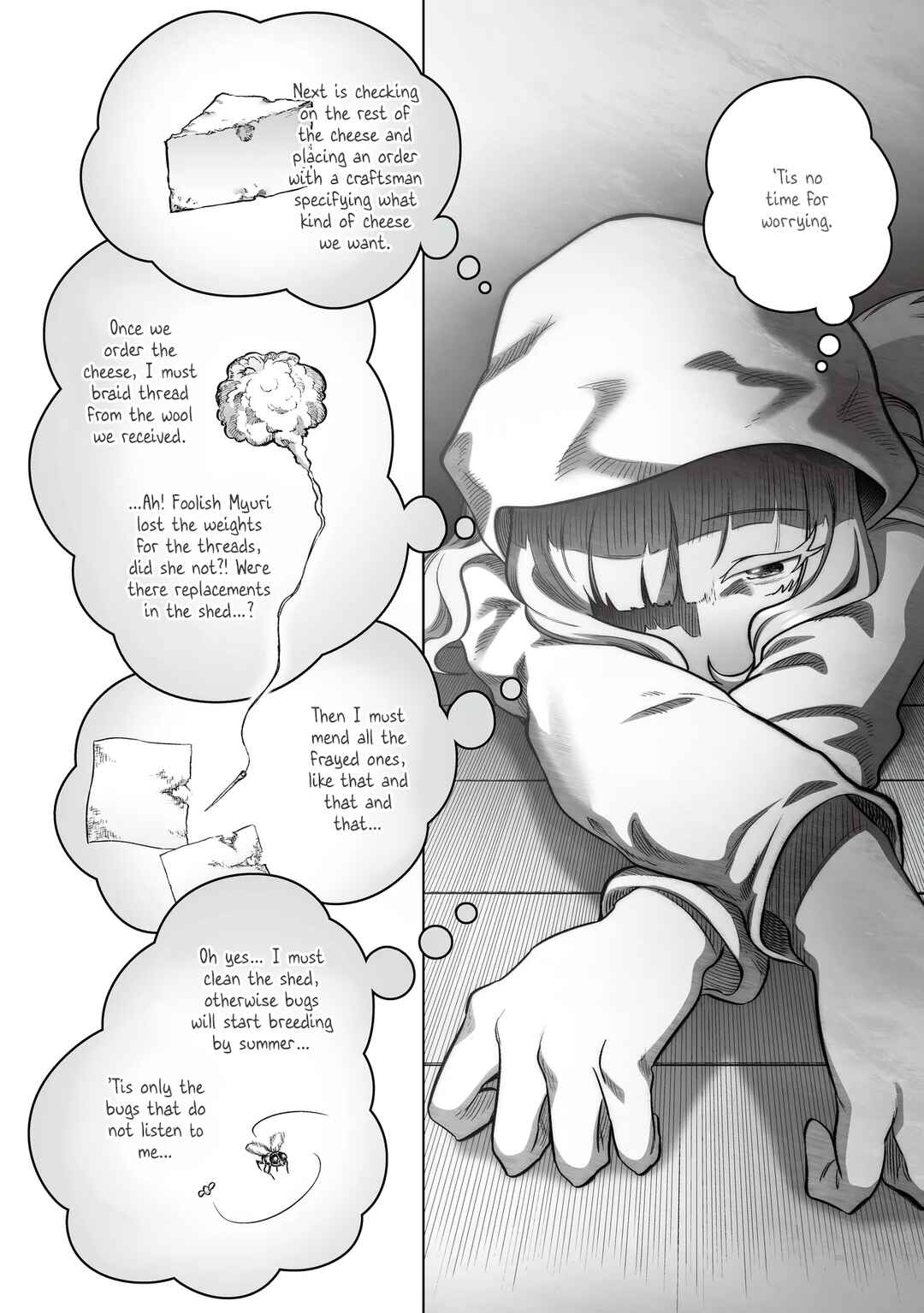 Ookami to Koushinryou: Spring Log Chapter 11 - Page 4
