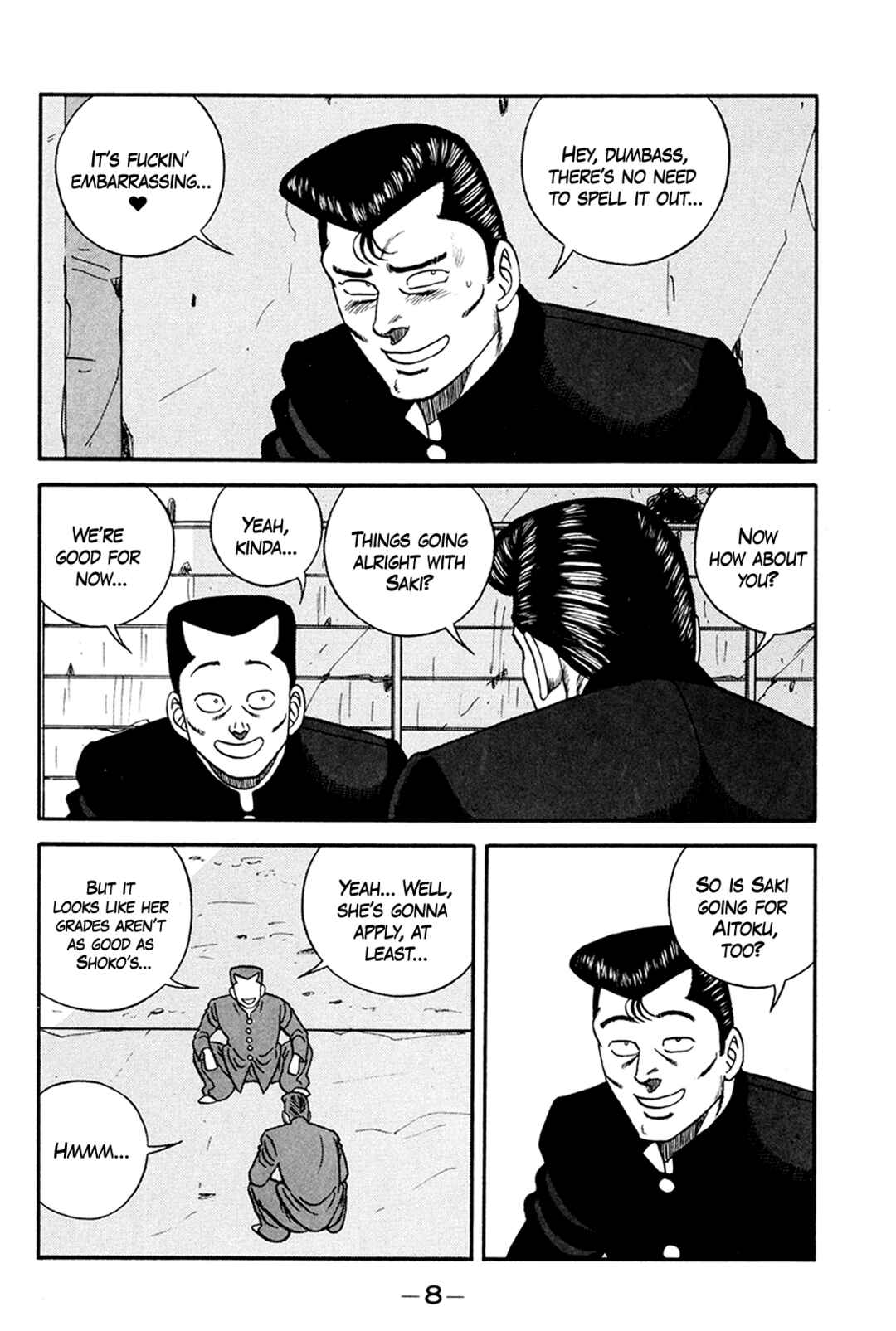 Be-bop High School Chapter 157 - Page 8