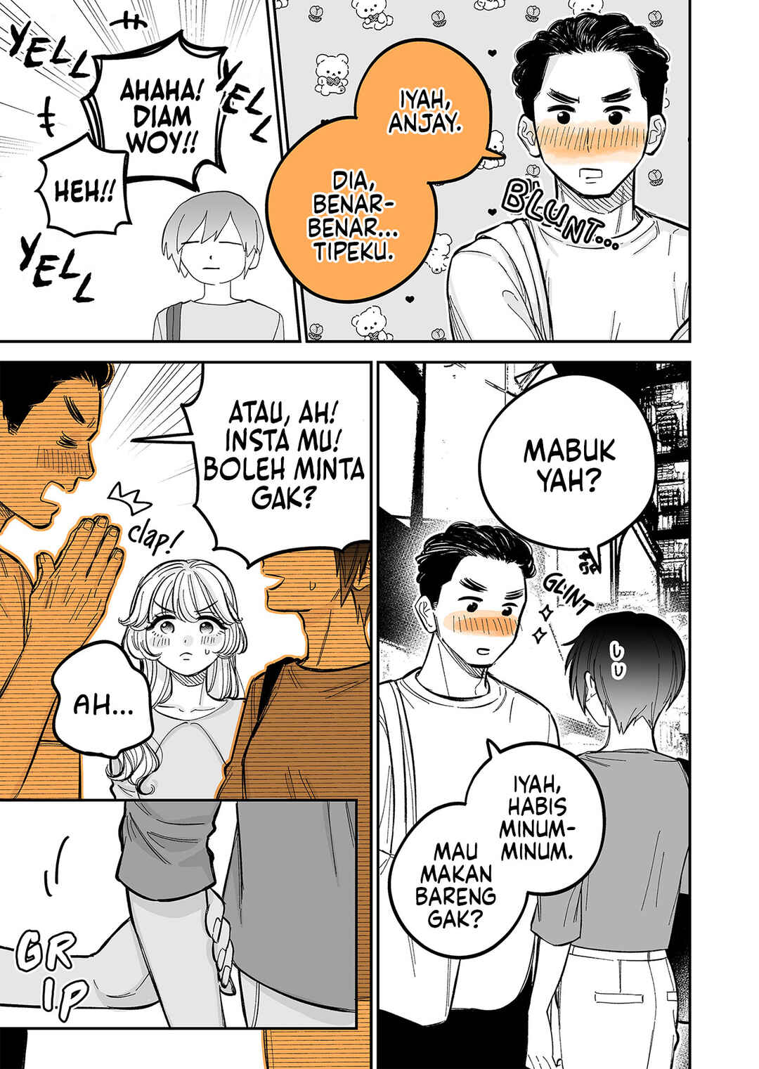 Genkai OL to Joshi Daisei ga 〇〇 Suru Hanashi Chapter 4.3 - Page 5