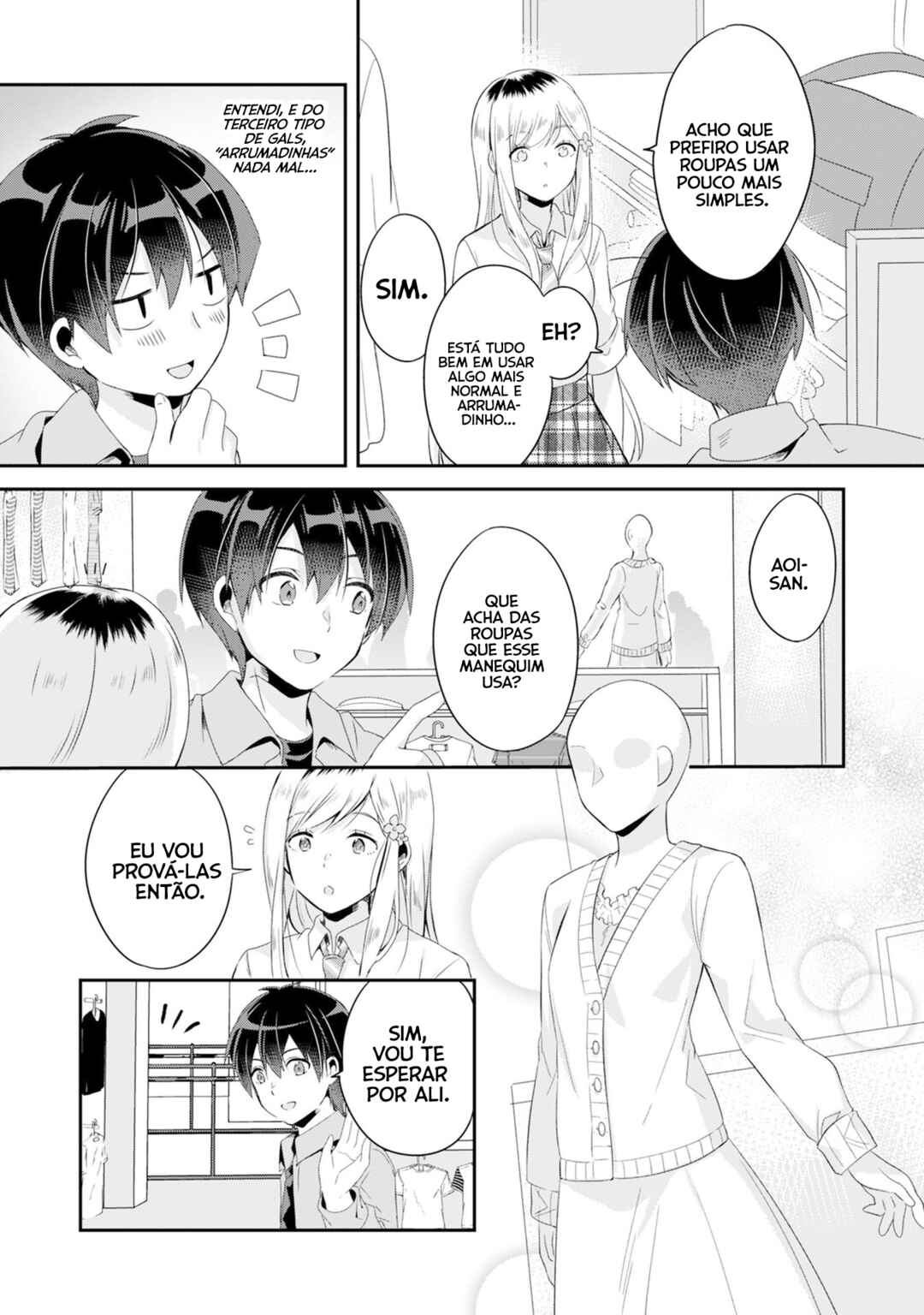Class no Bocchi Gyaru wo Omochikaeri Shite Seiso Kei Bijin ni Shiteyatta Hanashi Chapter 3 - Page 6
