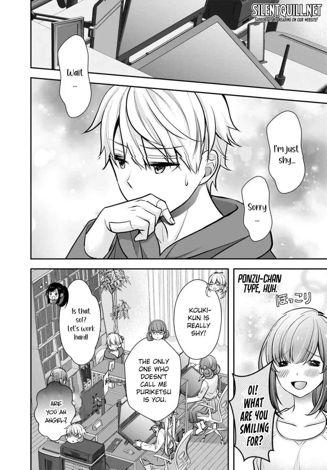 Shimazaki Nana @ Oshigoto Boshuuchuu Chapter 22 - Page 13
