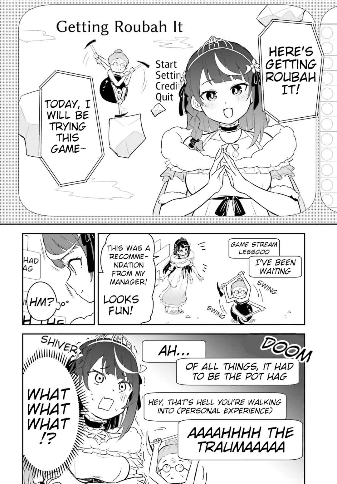 VTuber nandaga Haishin Kiri Wasuretara Densetsu ni Natteta Chapter 5 - Page 14