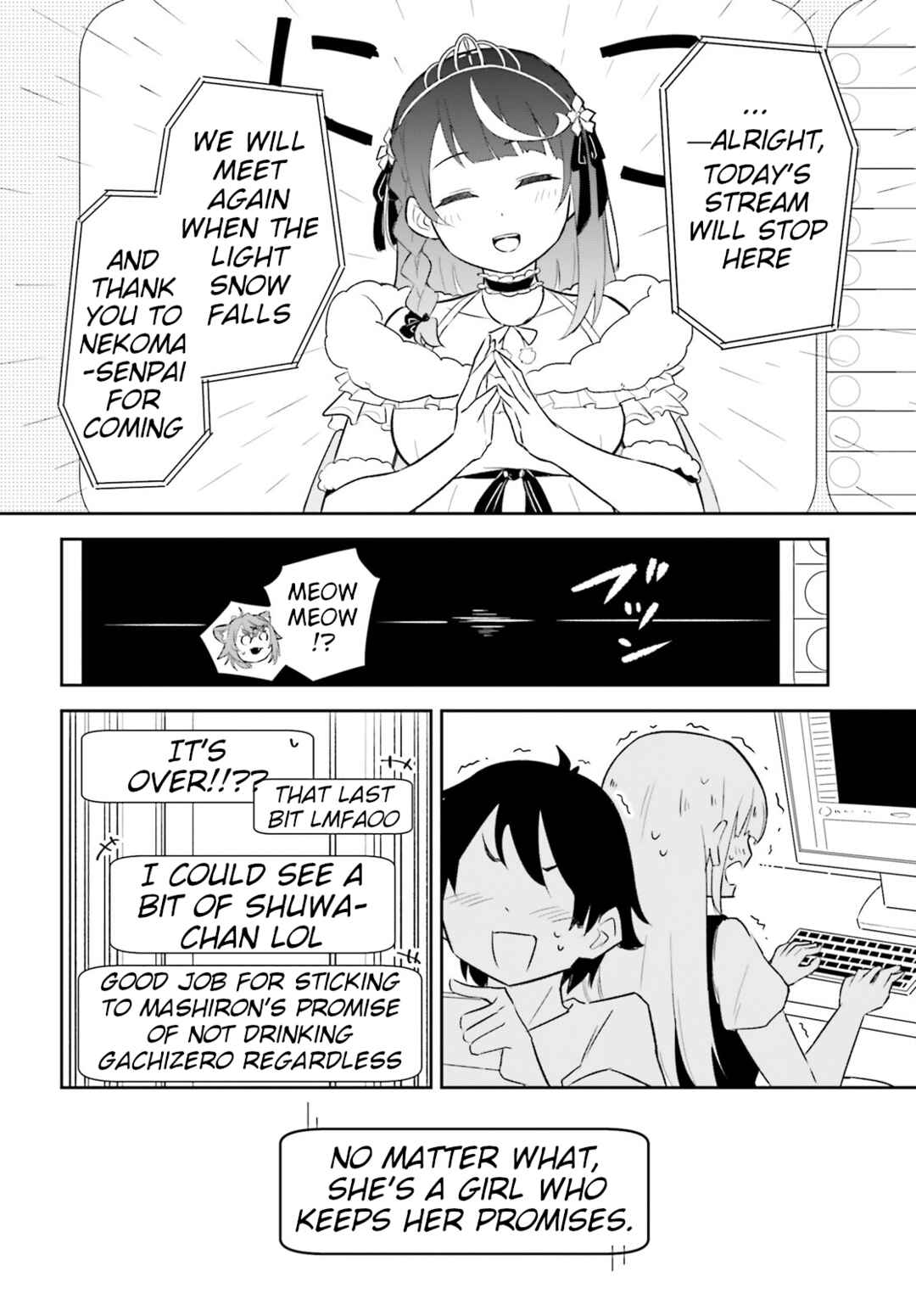 VTuber nandaga Haishin Kiri Wasuretara Densetsu ni Natteta Chapter 5 - Page 22