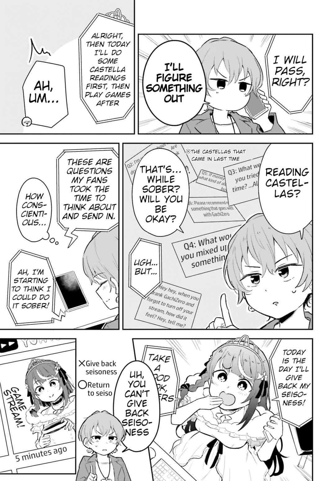 VTuber nandaga Haishin Kiri Wasuretara Densetsu ni Natteta Chapter 5 - Page 5