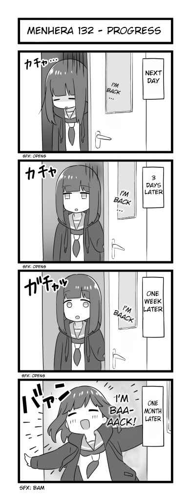 Menhera Shoujo Kurumi-chan Chapter 132 - Page 1