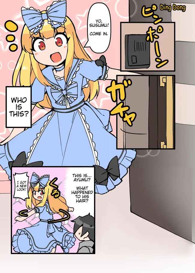 Jitaku de Natural ni Josou-suru Danshi Chapter 38.2 - Page 1