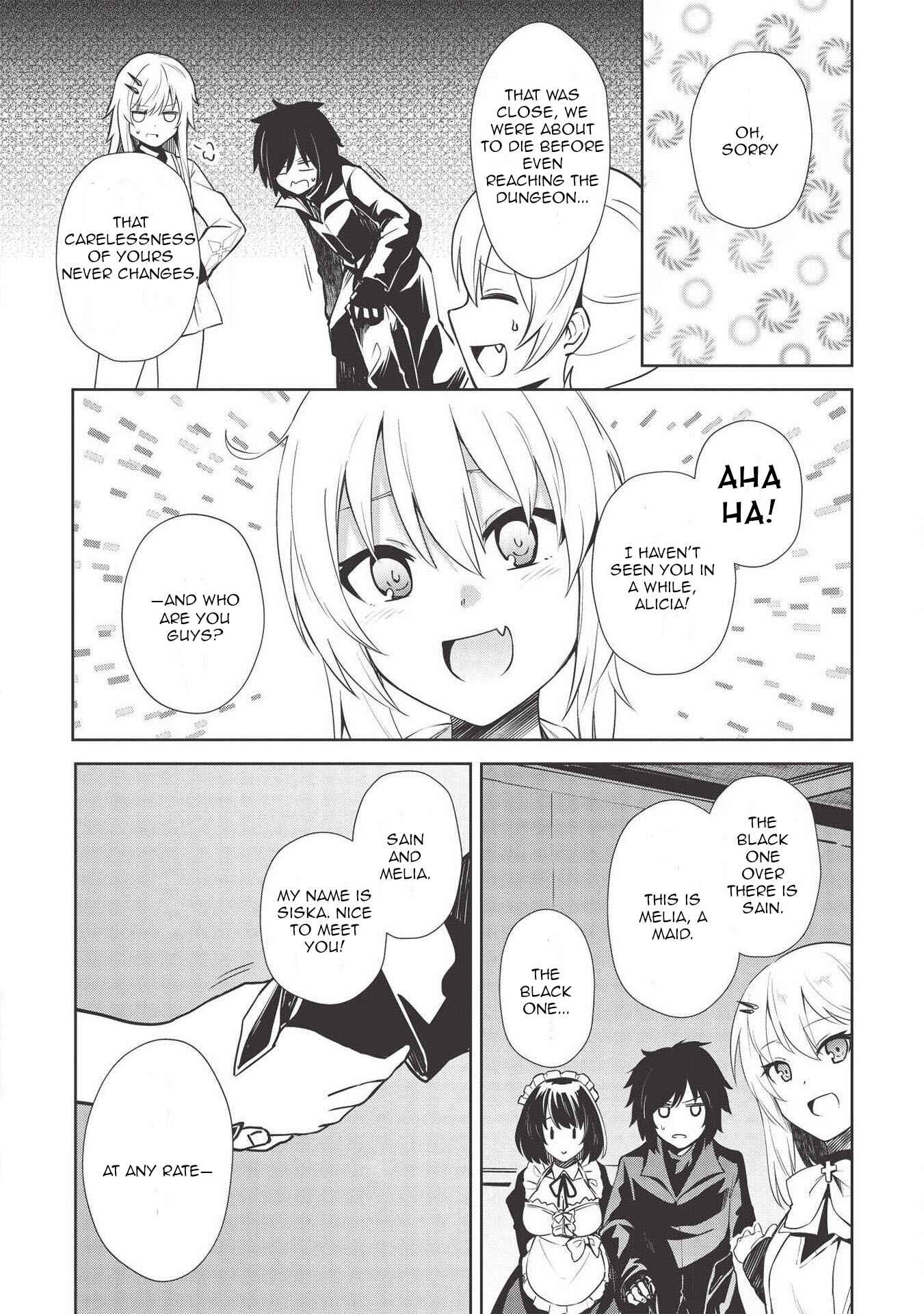 Seinaru Kishi no Ankokudou Chapter 7 - Page 1