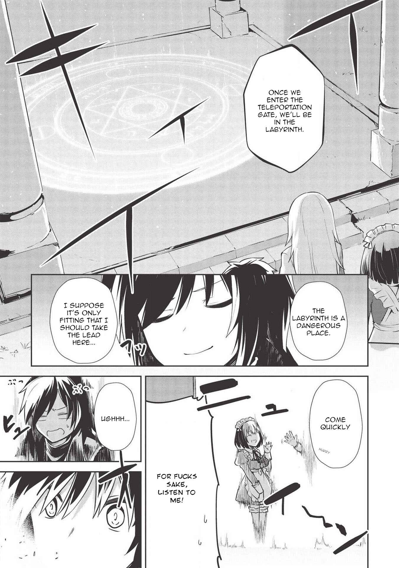 Seinaru Kishi no Ankokudou Chapter 7 - Page 13
