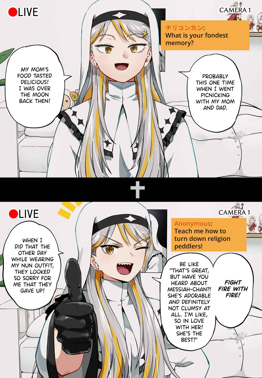 Kyuusai Kei Vtterer ✟ Messiah-chan Chapter 19 - Page 3