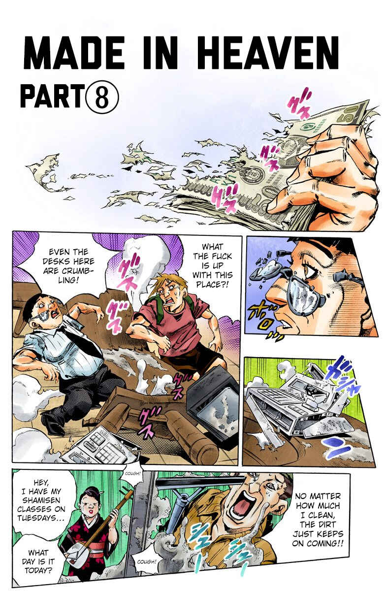 JoJo no Kimyou na Bouken: Part 6 - Stone Ocean Color-ban Chapter 156 - Page 2