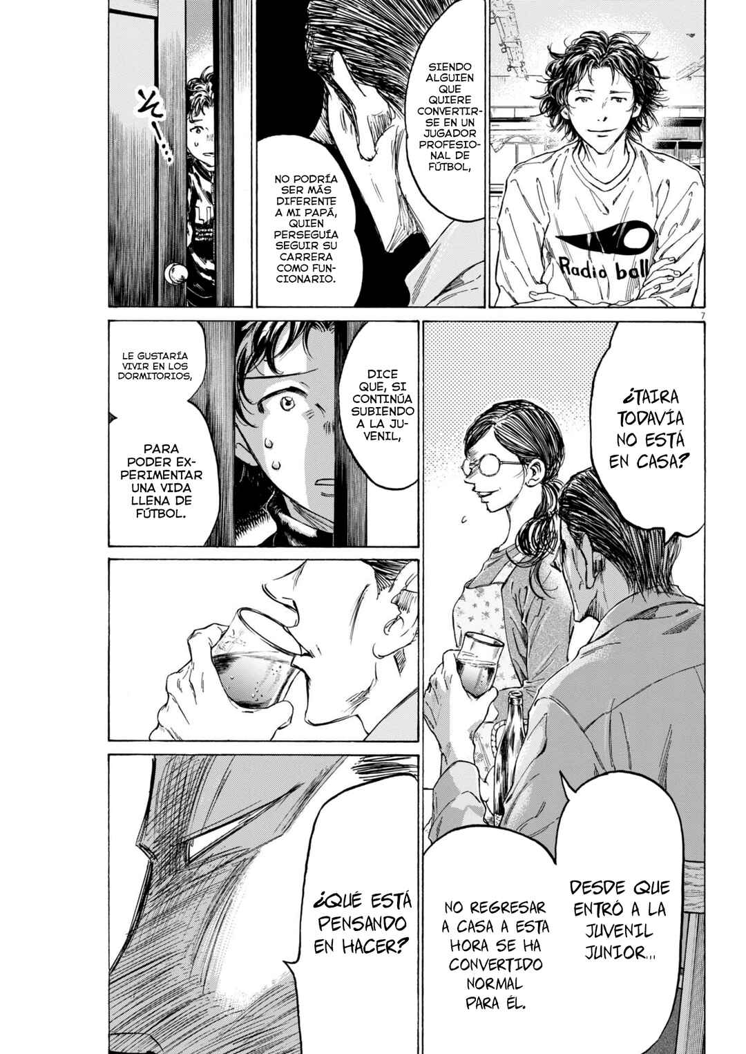 Ao Ashi Midnight Diner Chapter 2 - Page 8