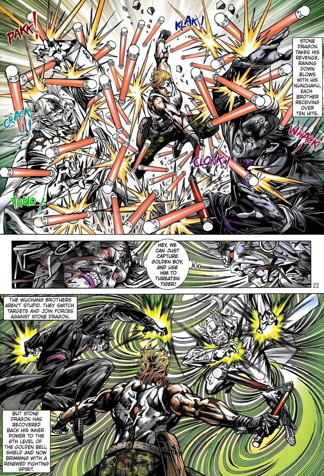 Jīn Zhù Lóng Hǔ Mén Chapter 27 - Page 22