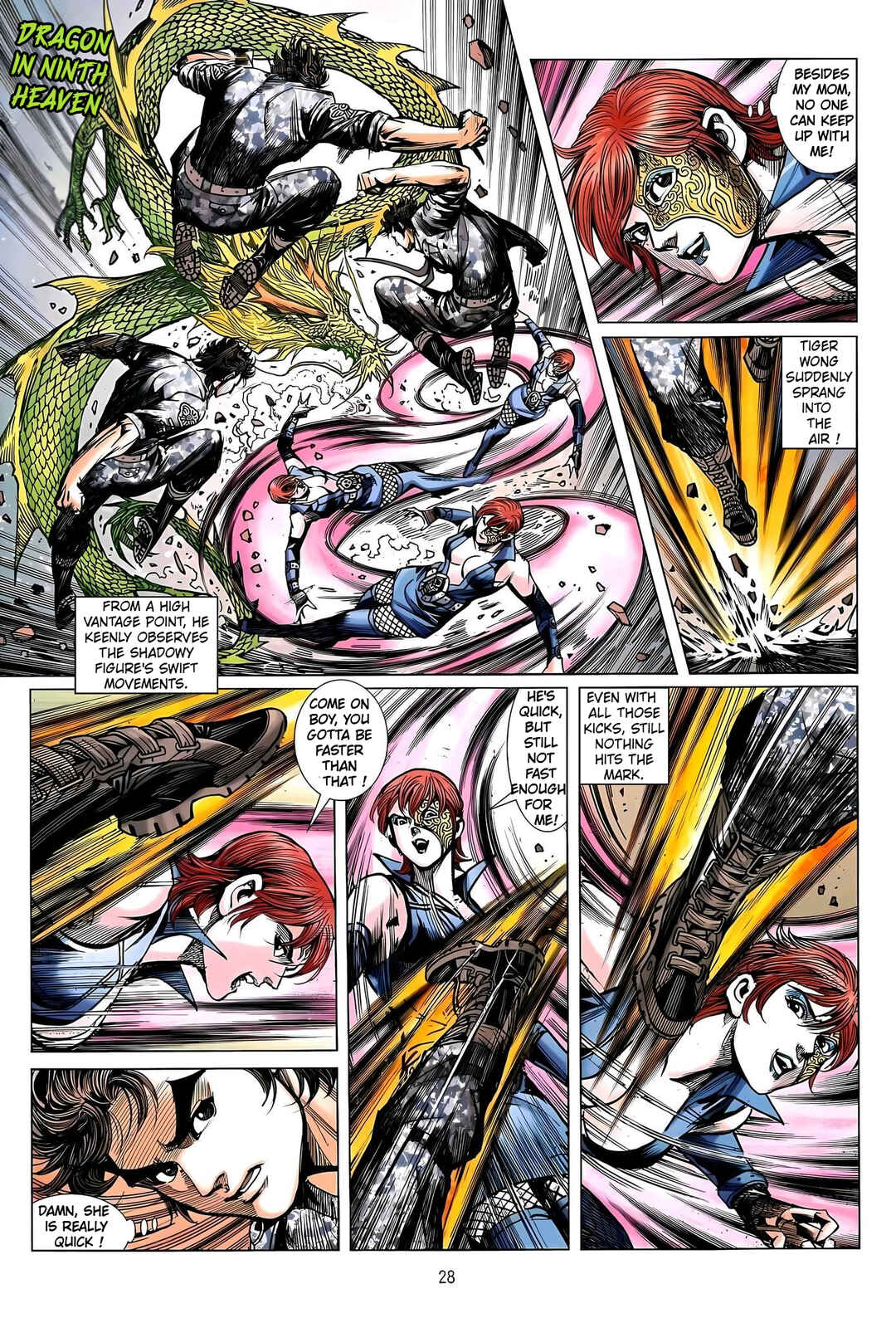 Jīn Zhù Lóng Hǔ Mén Chapter 27 - Page 28
