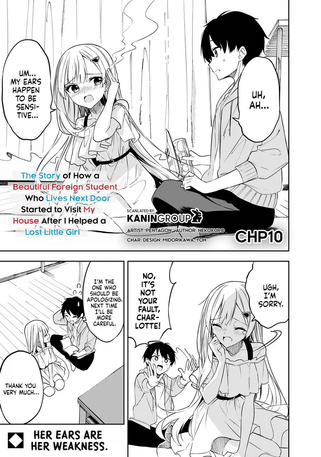 Maigo ni Natteita Youjo wo Tasuketara, Otonari ni Sumu Bishoujo Ryuugakusei ga Ie ni Asobi ni Kuru you ni Natta Ken ni Tsuite Chapter 10 - Page 3