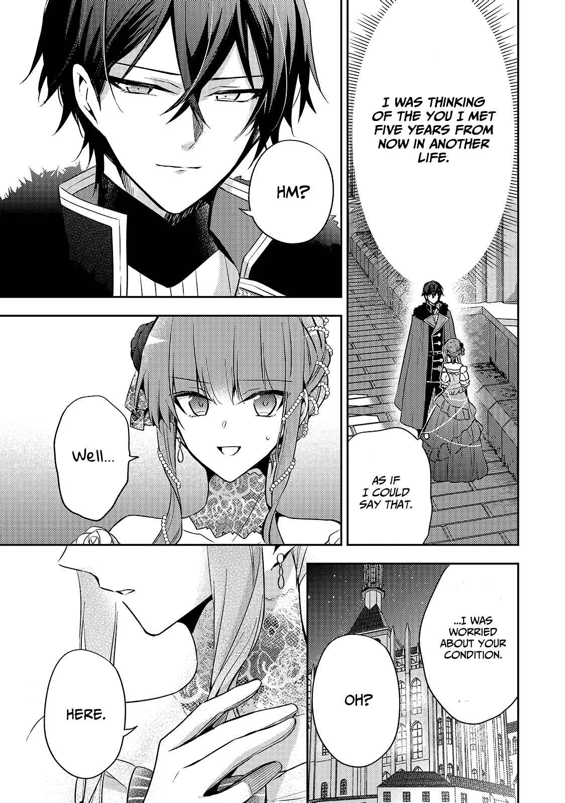 Loop 7-kaime no Akuyaku Reijou wa, Moto Tekikoku de Jiyuu Kimama na Hanayome Seikatsu o Mankitsu Suru Chapter 6 - Page 6