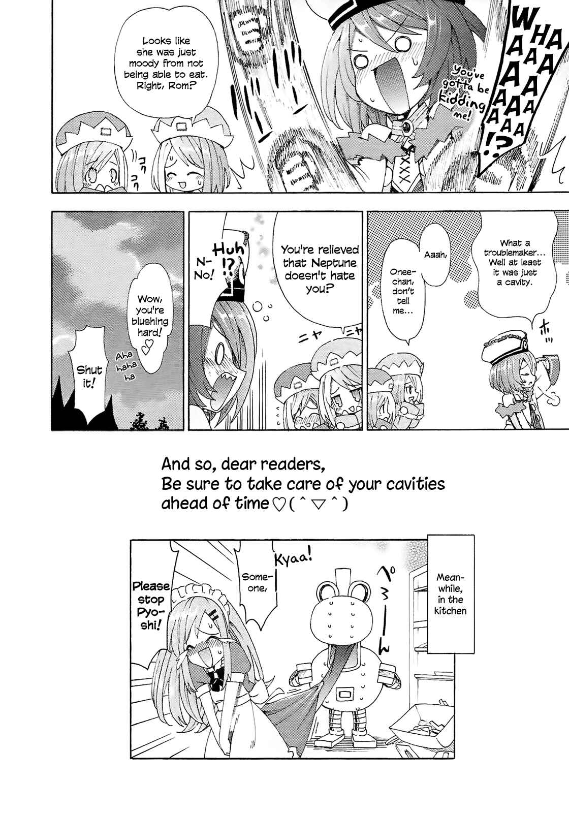 Choujigen Game Neptune - Megami Tsuushin Chapter 11 - Page 16
