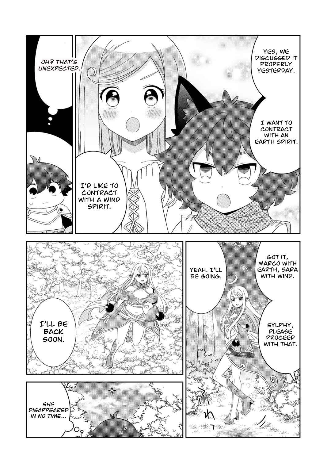 Seirei-tachi no Rakuen to Risou no Isekai Seikatsu Chapter 58 - Page 13