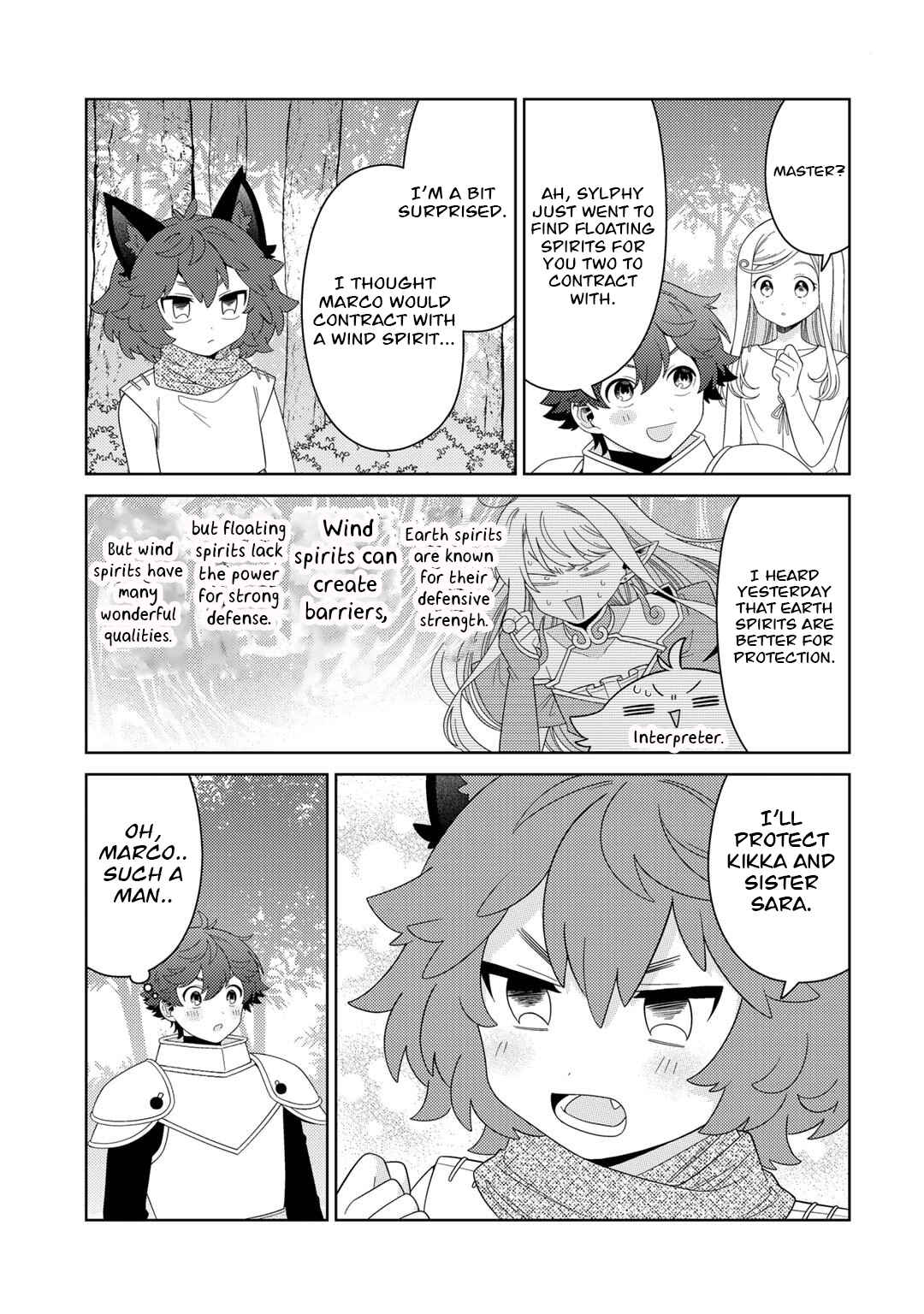 Seirei-tachi no Rakuen to Risou no Isekai Seikatsu Chapter 58 - Page 14