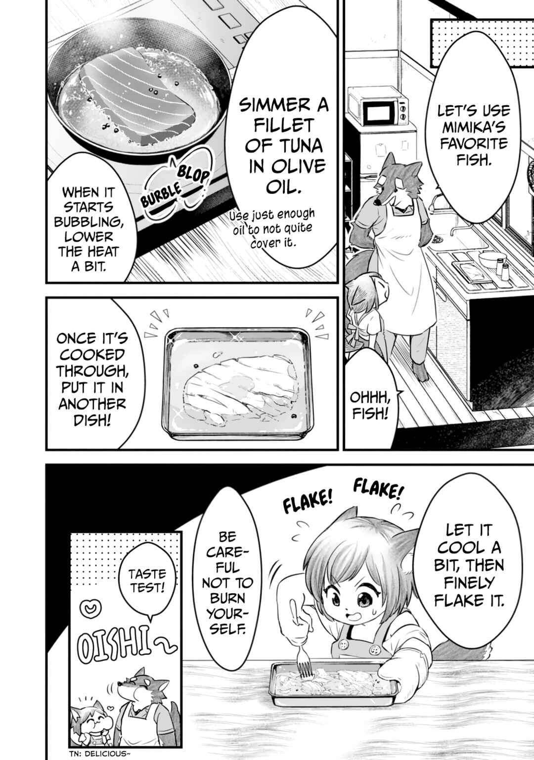 Kemomimi Shoujo no Shiawase Gohan Chapter 7 - Page 18