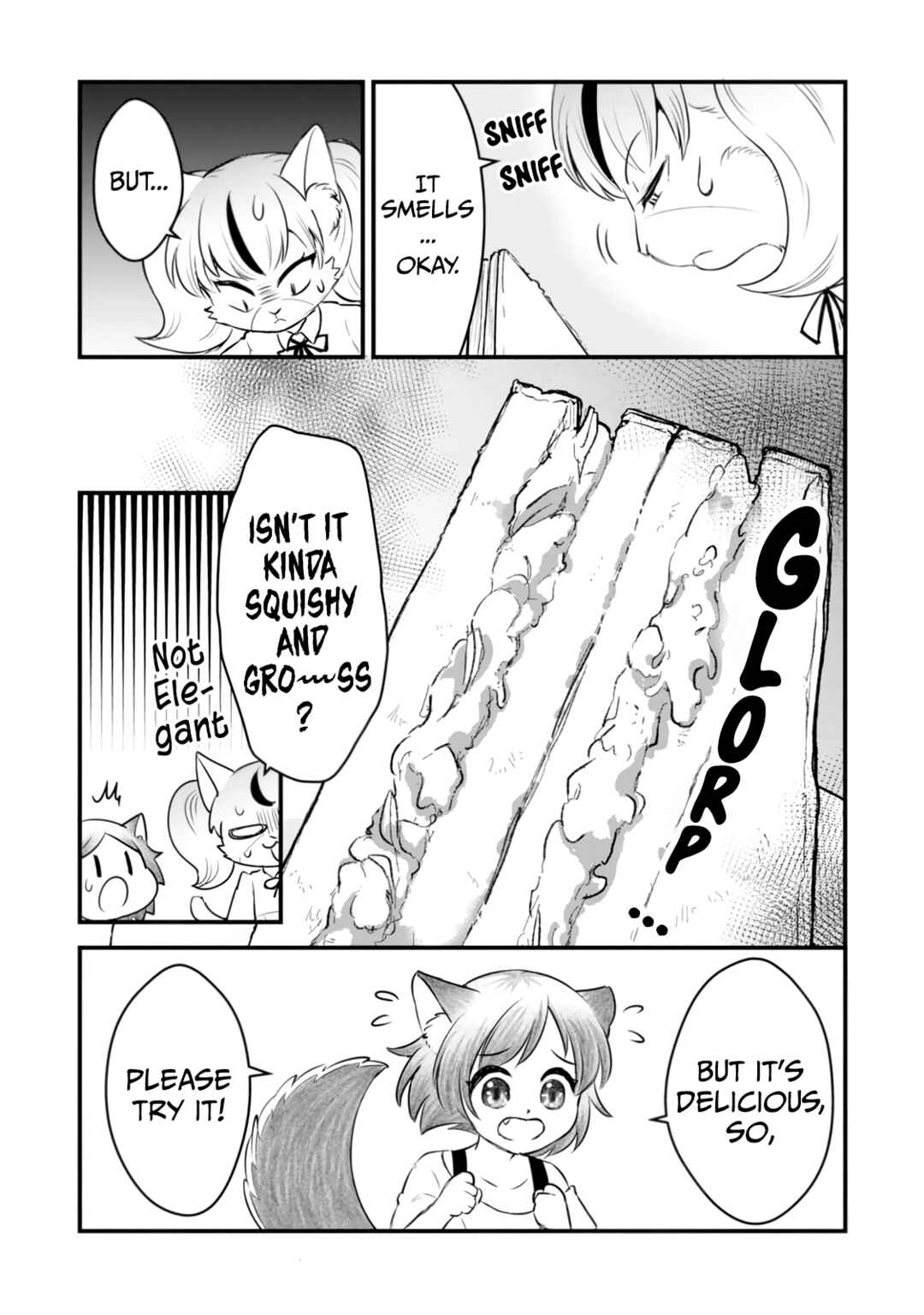 Kemomimi Shoujo no Shiawase Gohan Chapter 7 - Page 21