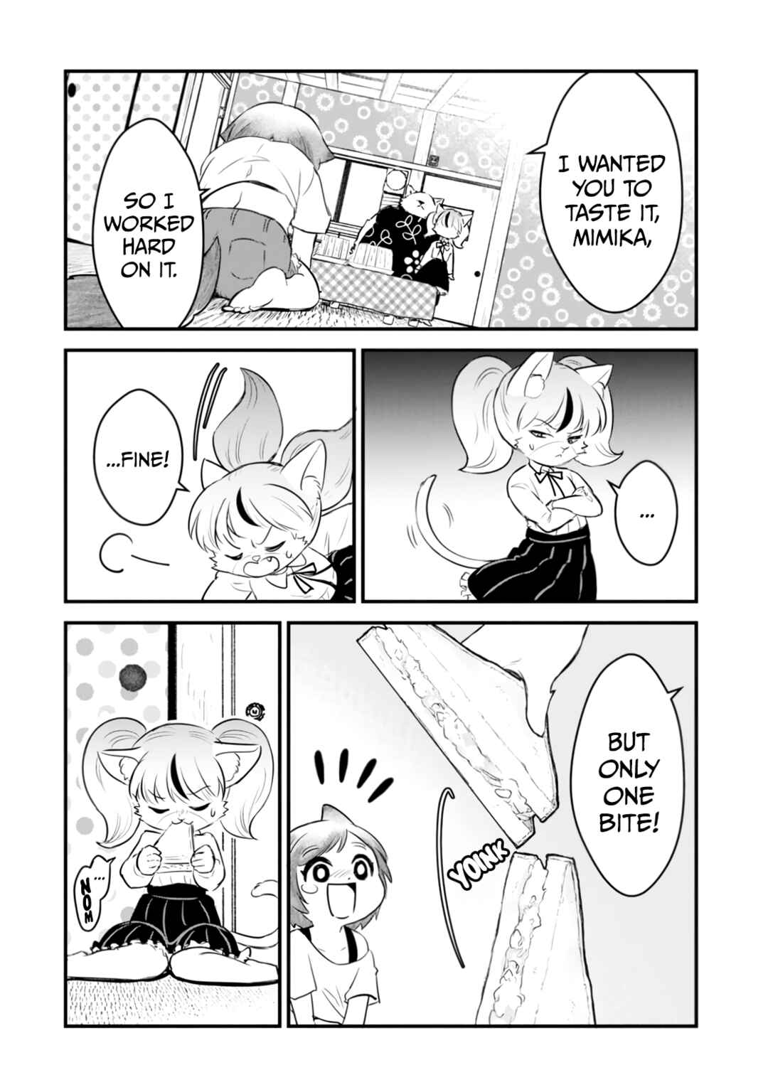 Kemomimi Shoujo no Shiawase Gohan Chapter 7 - Page 22