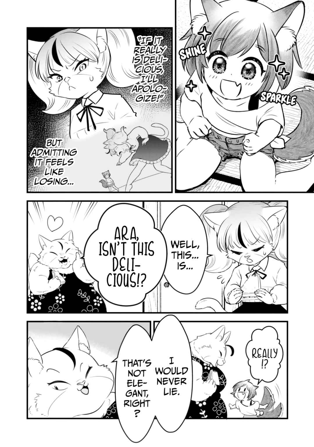 Kemomimi Shoujo no Shiawase Gohan Chapter 7 - Page 24