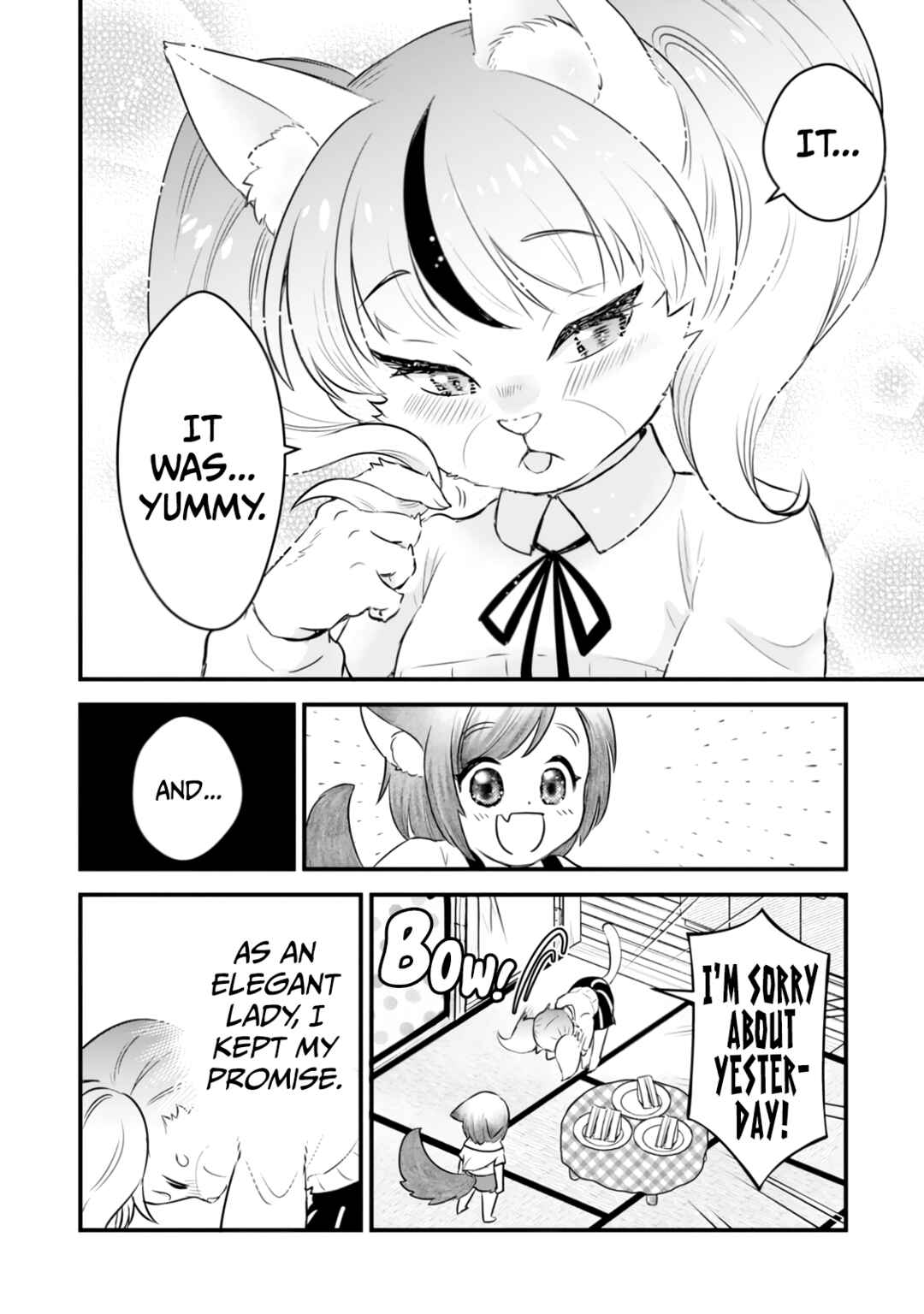 Kemomimi Shoujo no Shiawase Gohan Chapter 7 - Page 26