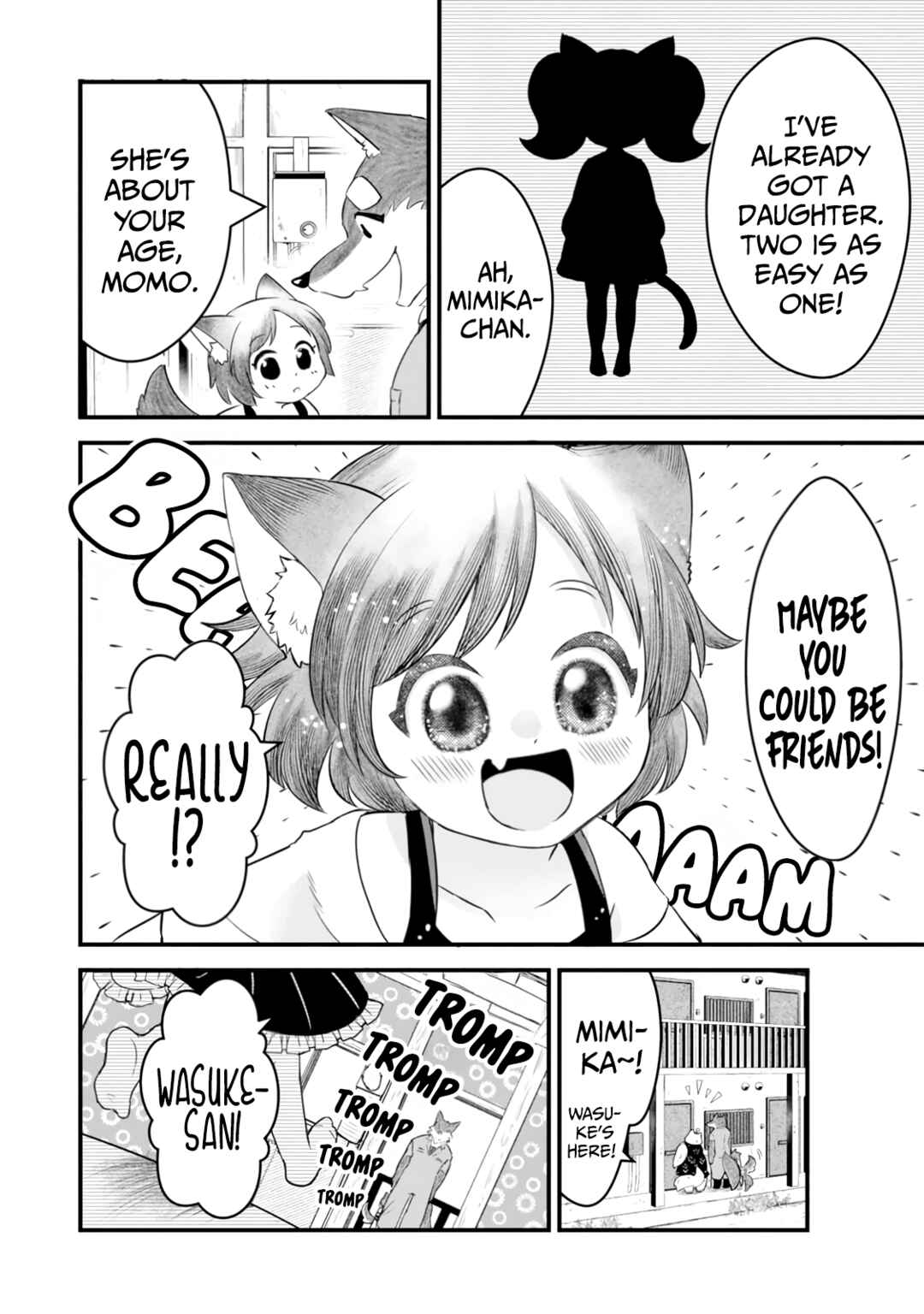 Kemomimi Shoujo no Shiawase Gohan Chapter 7 - Page 4