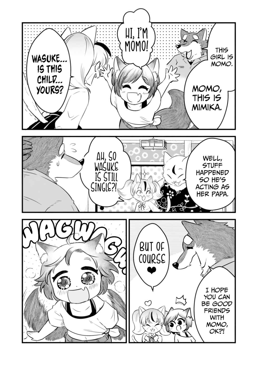 Kemomimi Shoujo no Shiawase Gohan Chapter 7 - Page 6