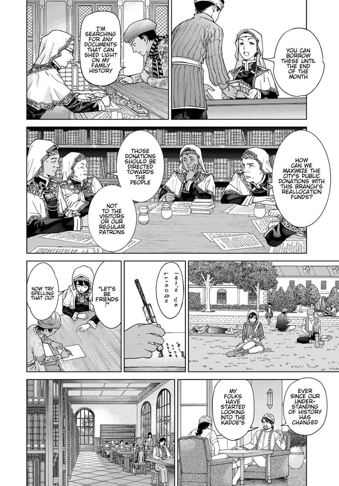 Toshokan no Daimajutsushi Chapter 40 - Page 4