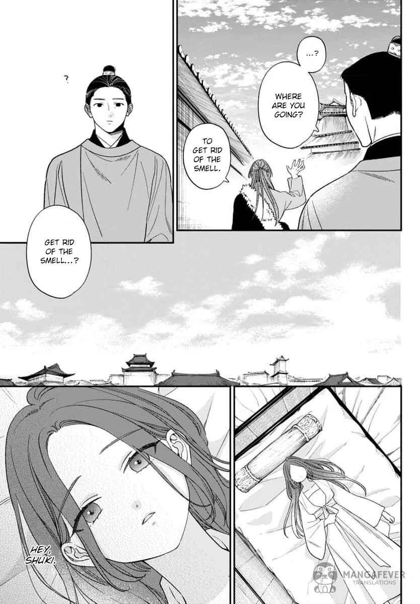 Sakikaeri-hime no Homura Uta - Suterareta Hana wa Fukushuu ni Mau Chapter 9 - Page 29