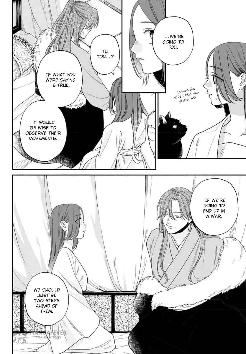 Sakikaeri-hime no Homura Uta - Suterareta Hana wa Fukushuu ni Mau Chapter 9 - Page 36