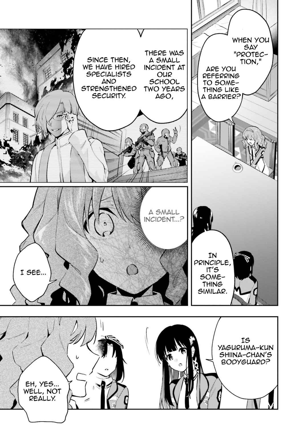 Mahouka Koukou no Rettousei: Douran no Joshou-hen Chapter 6 - Page 7