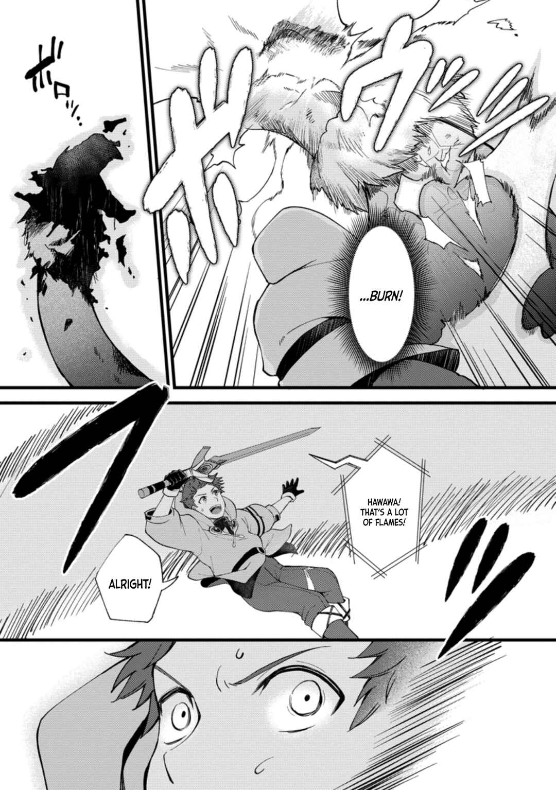Kensei no Osananajimi ga Power Hara de Ore ni Tsuraku Ataru node, Zetsuen Shite Henkyou de Makenshi to shite Denaosu Koto ni shita. Chapter 17 - Page 24