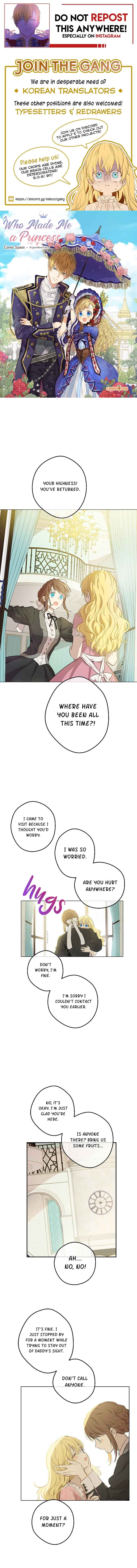 Who Made Me a Princess Chapter 63 - Page 1