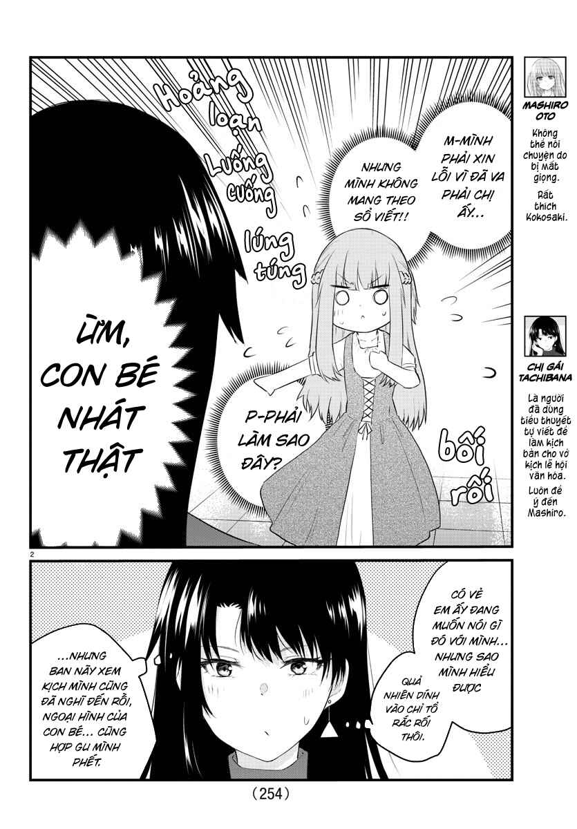 Koe ga dasenai Shoujo wa "Kanojo ga Yasashisugiru" to Omotte iru Chapter 61 - Page 2