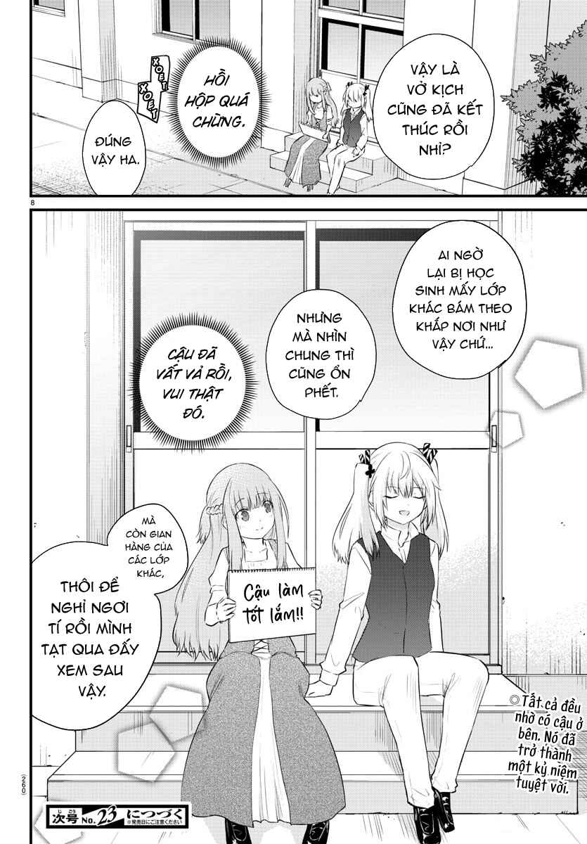 Koe ga dasenai Shoujo wa "Kanojo ga Yasashisugiru" to Omotte iru Chapter 61 - Page 8