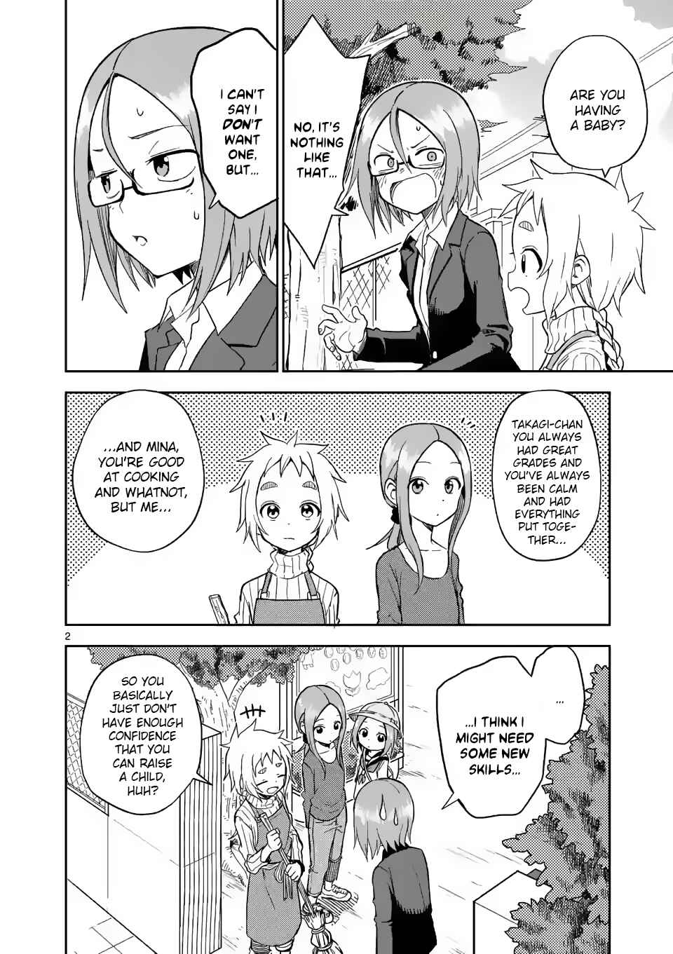 Karakai Jouzu no (Moto) Takagi-san Chapter 160 - Page 2