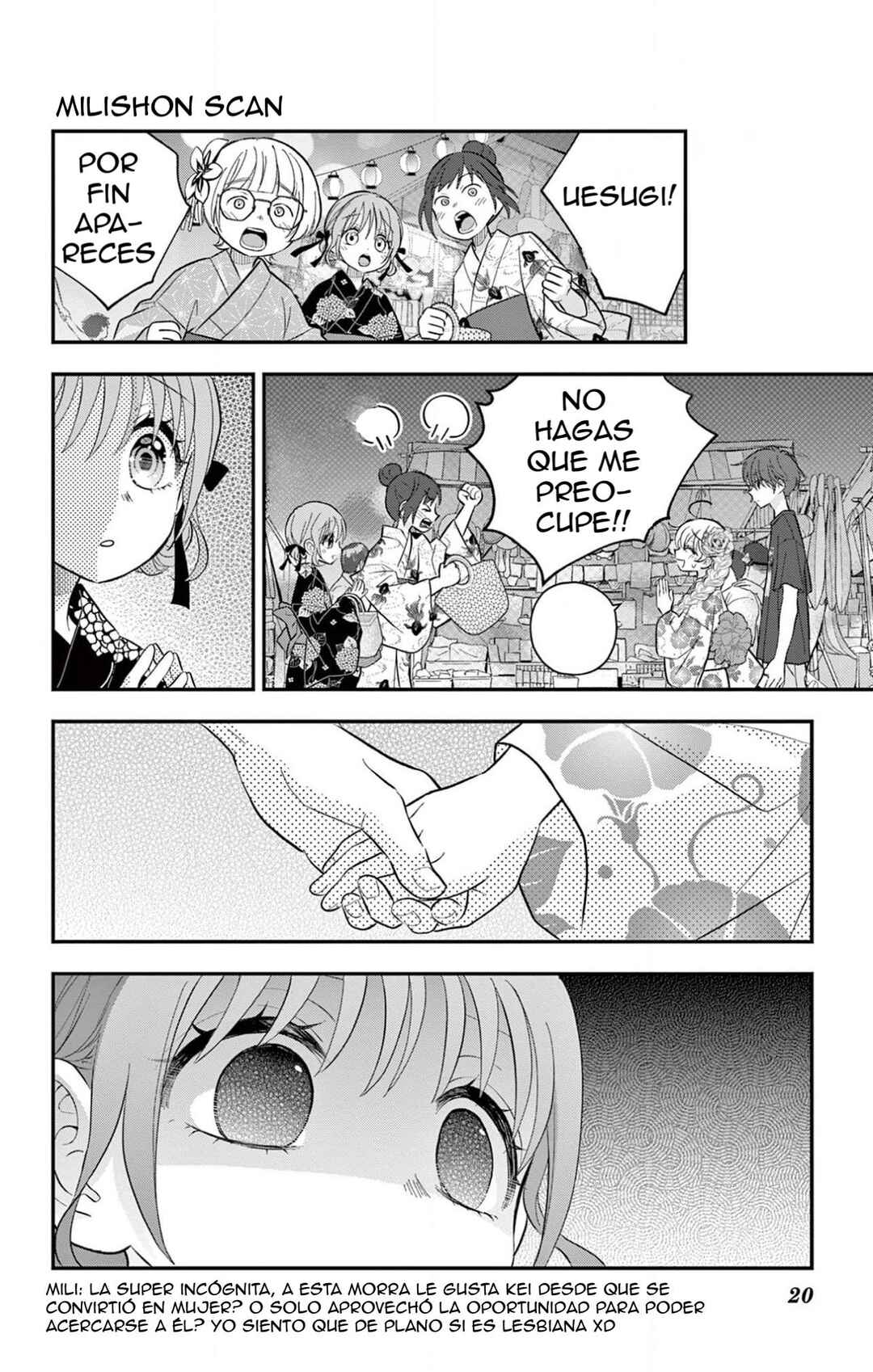 Uesugi-kun wa Onnanoko o Yametai Chapter 20 - Page 21