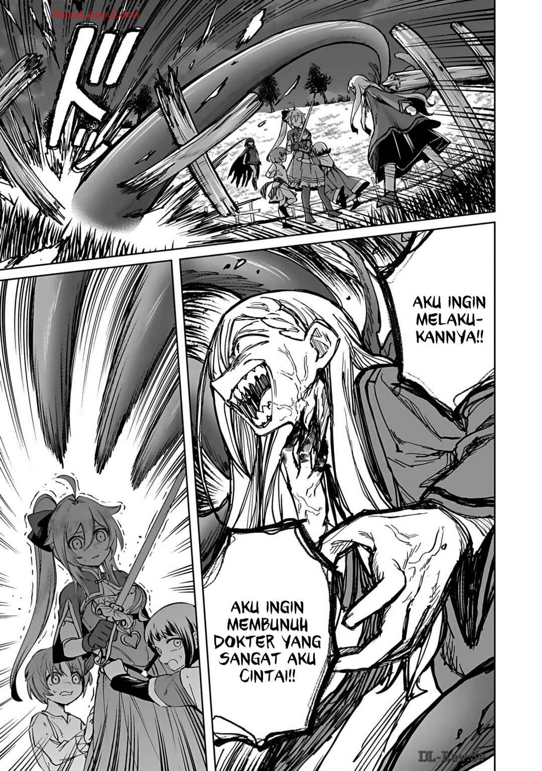 "Eiyuu" ni Akogareta Shoujo wa Kyuuketsuki ni Ochitemo "Eiyuu" wo Mezasu Chapter 3 - Page 4