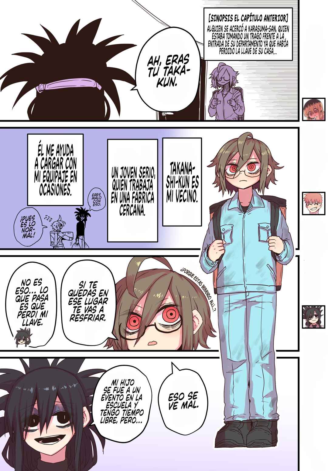 Batsuichi de Nakimushi na Otonarisan Chapter 18 - Page 1
