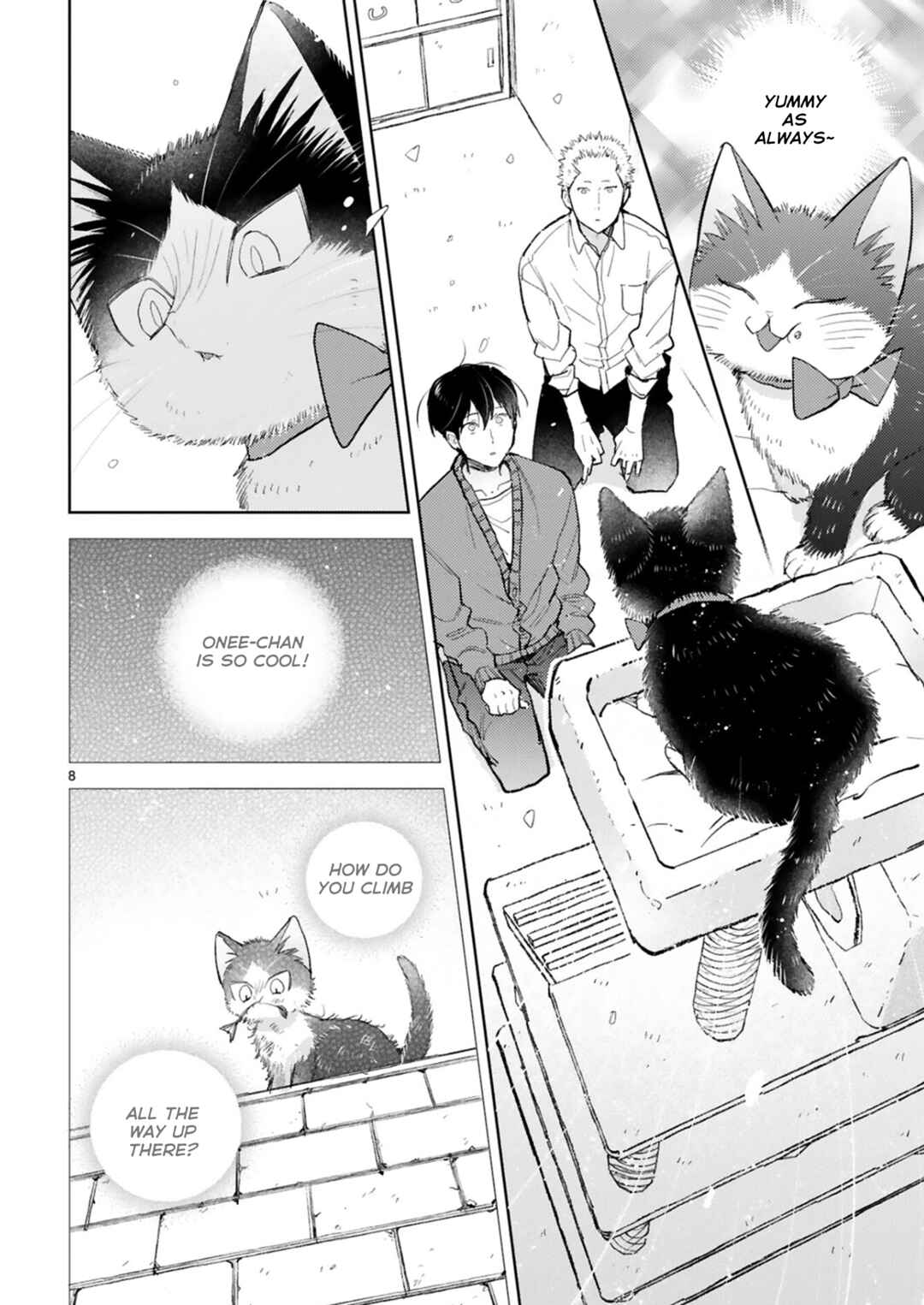 Doukyonin wa Hiza, Tokidoki, Atama no Ue. Chapter 24.2 - Page 8