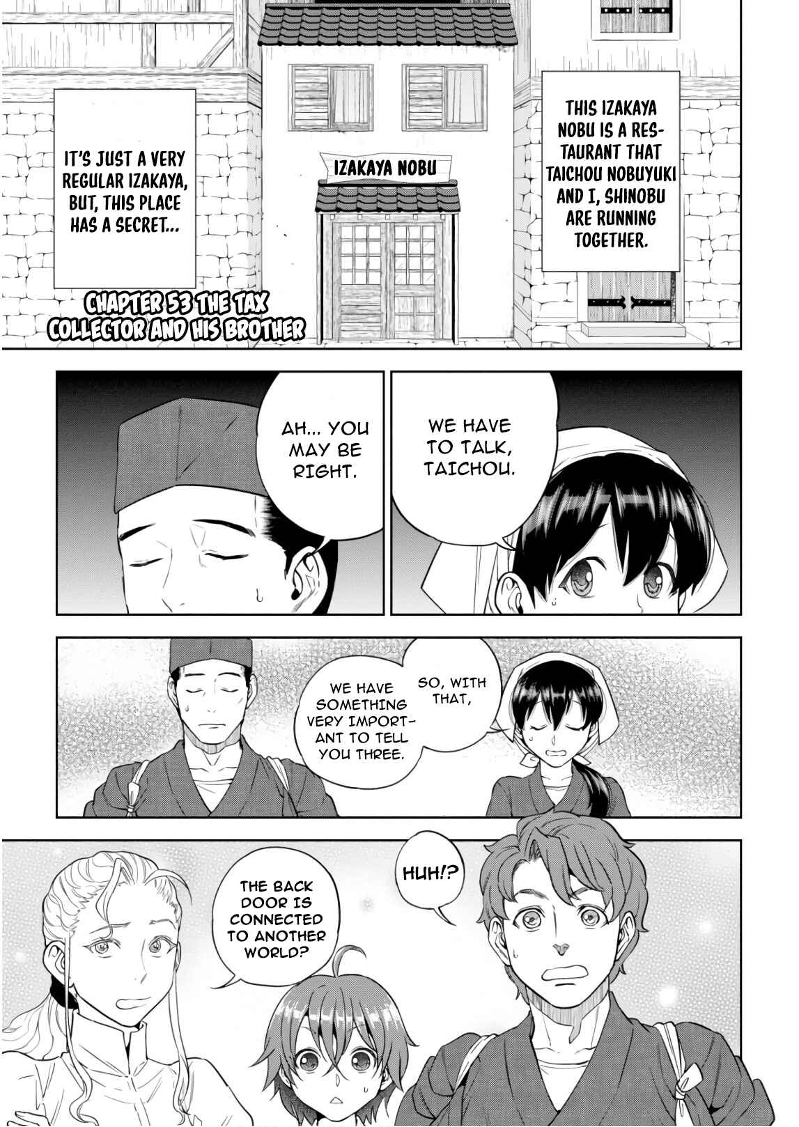 Isekai Izakaya "Nobu" Chapter 53 - Page 1