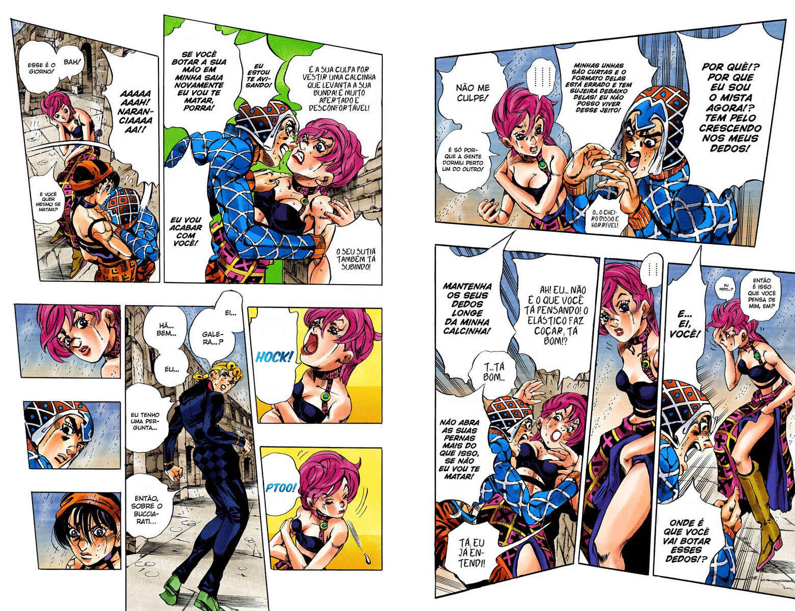 JoJo no Kimyou na Bouken: Part 5 - Ougon no Kaze Color-ban Chapter 134 - Page 3
