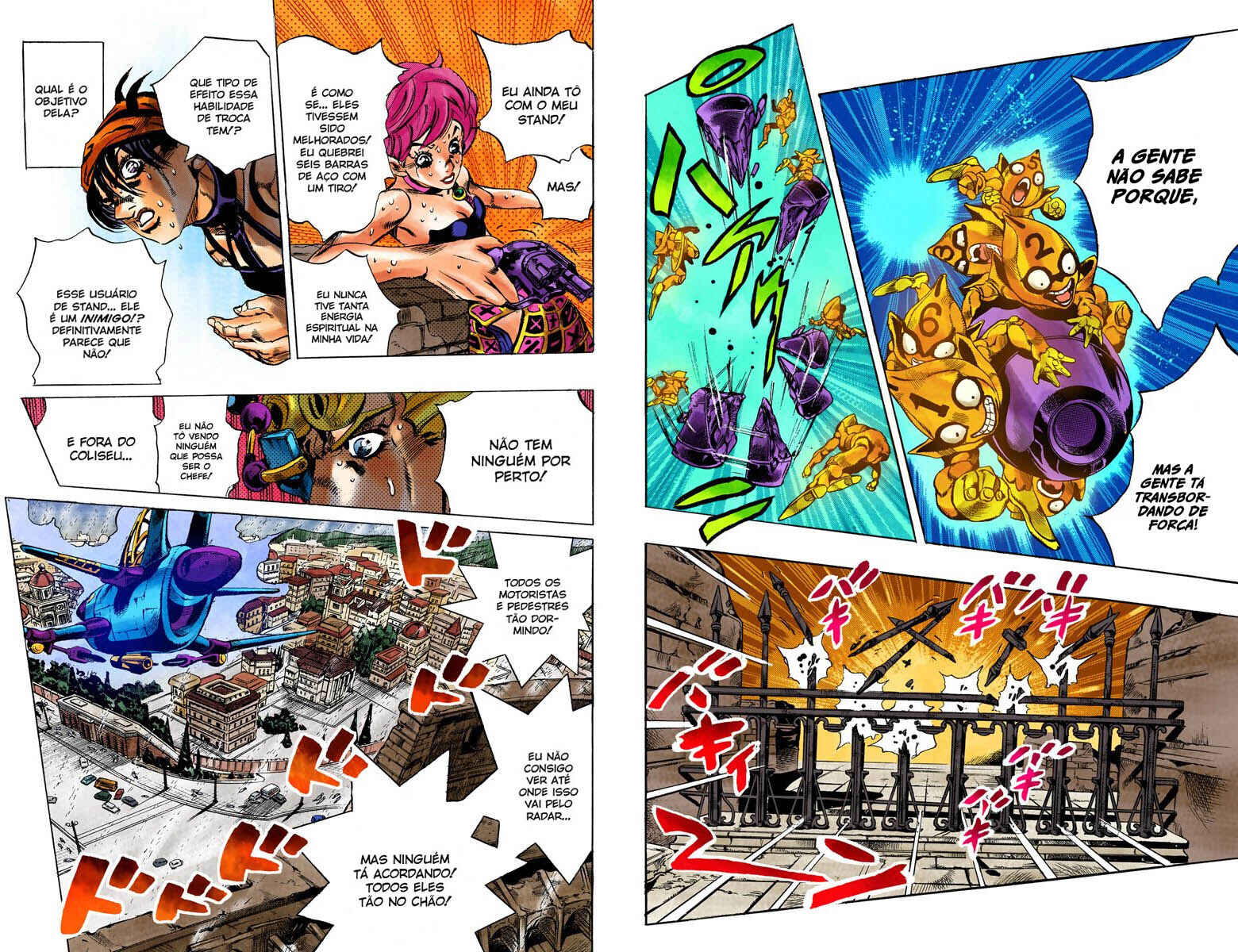 JoJo no Kimyou na Bouken: Part 5 - Ougon no Kaze Color-ban Chapter 134 - Page 7