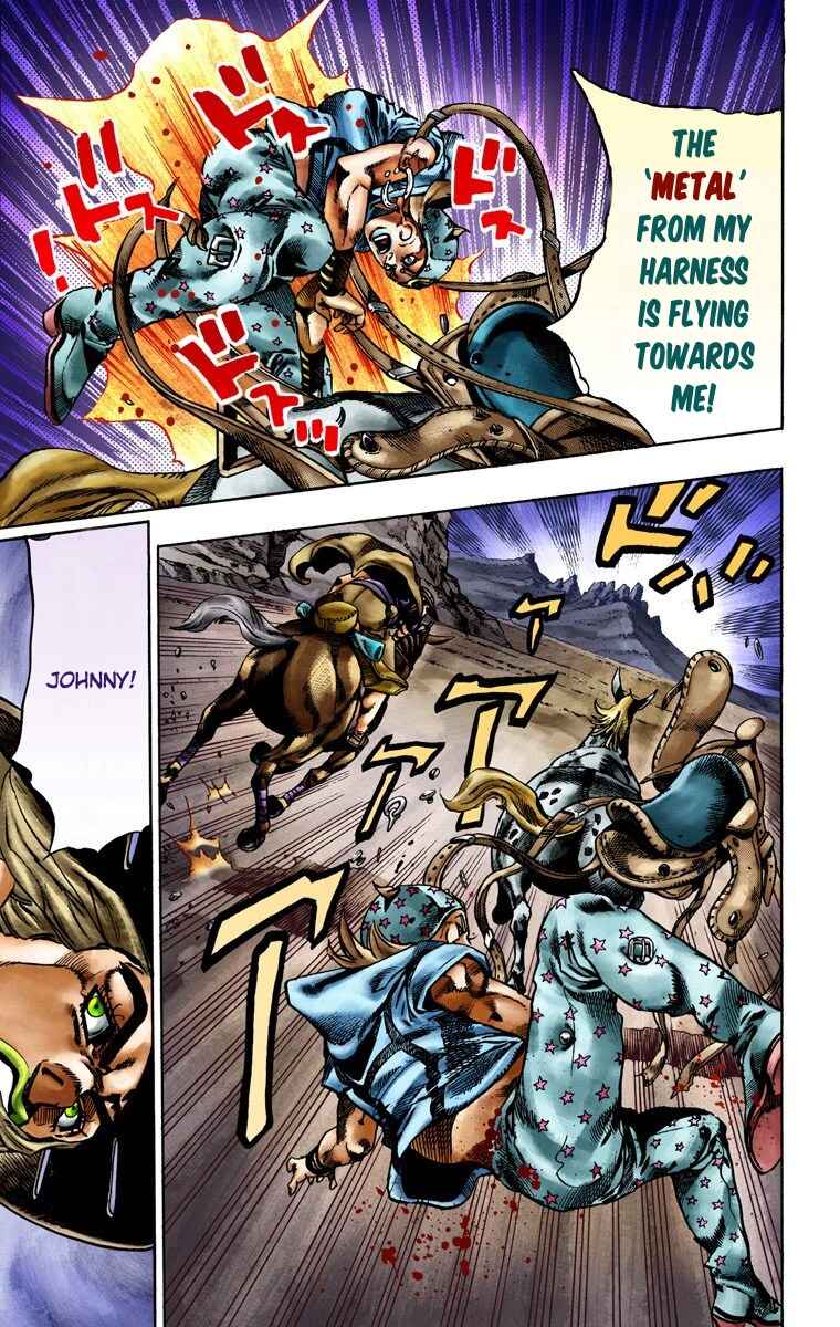 JoJo no Kimyou na Bouken: Part 7 - Steel Ball Run Color-ban Chapter 18 - Page 10