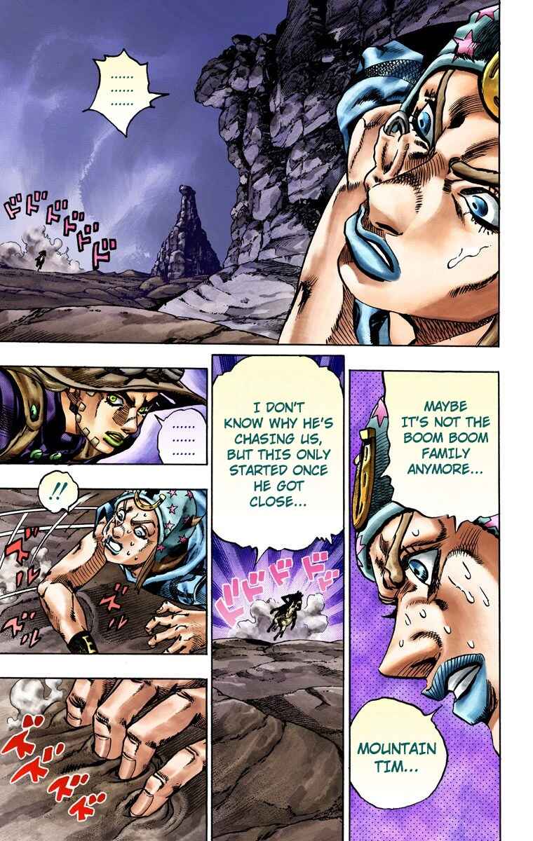 JoJo no Kimyou na Bouken: Part 7 - Steel Ball Run Color-ban Chapter 18 - Page 14